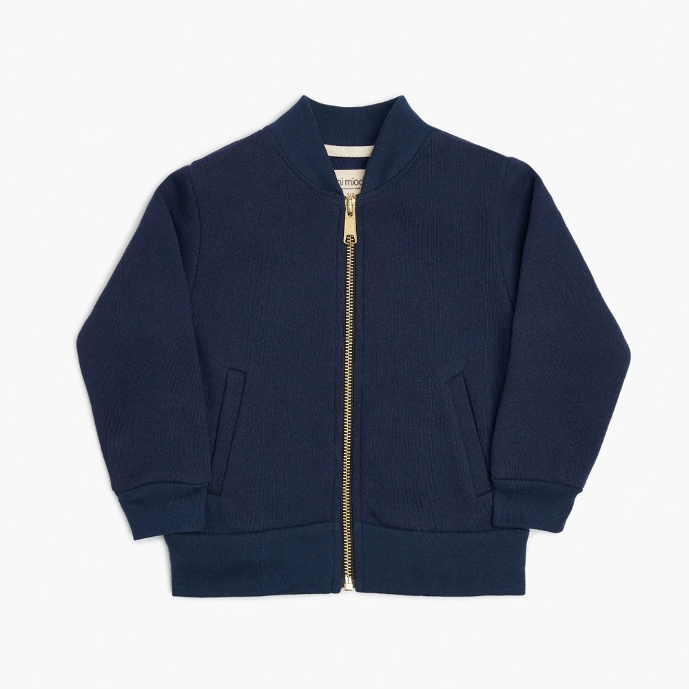 mini mioche plush varsity bomber US 11-12